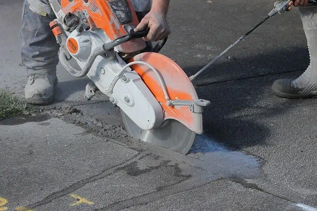 Concrete sawing