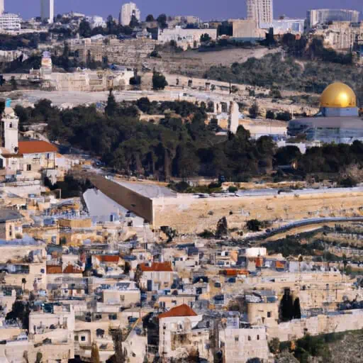 האטרקציות הכי מפורסמות באיזור ירושלים בישראל